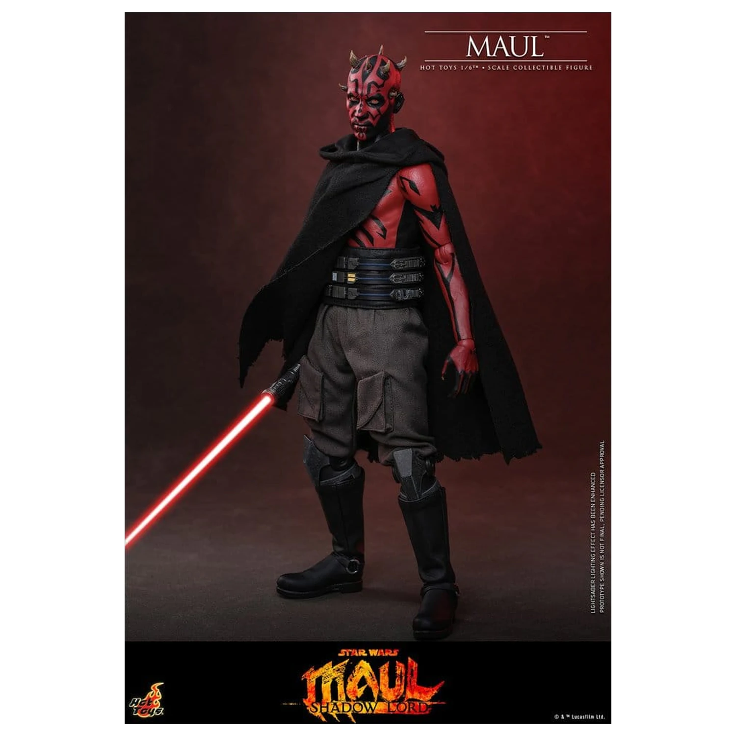 Star Wars: Maul - Shadow Lord Television Masterpiece 1/6 Maul akciófigura 29 cm termékfotó