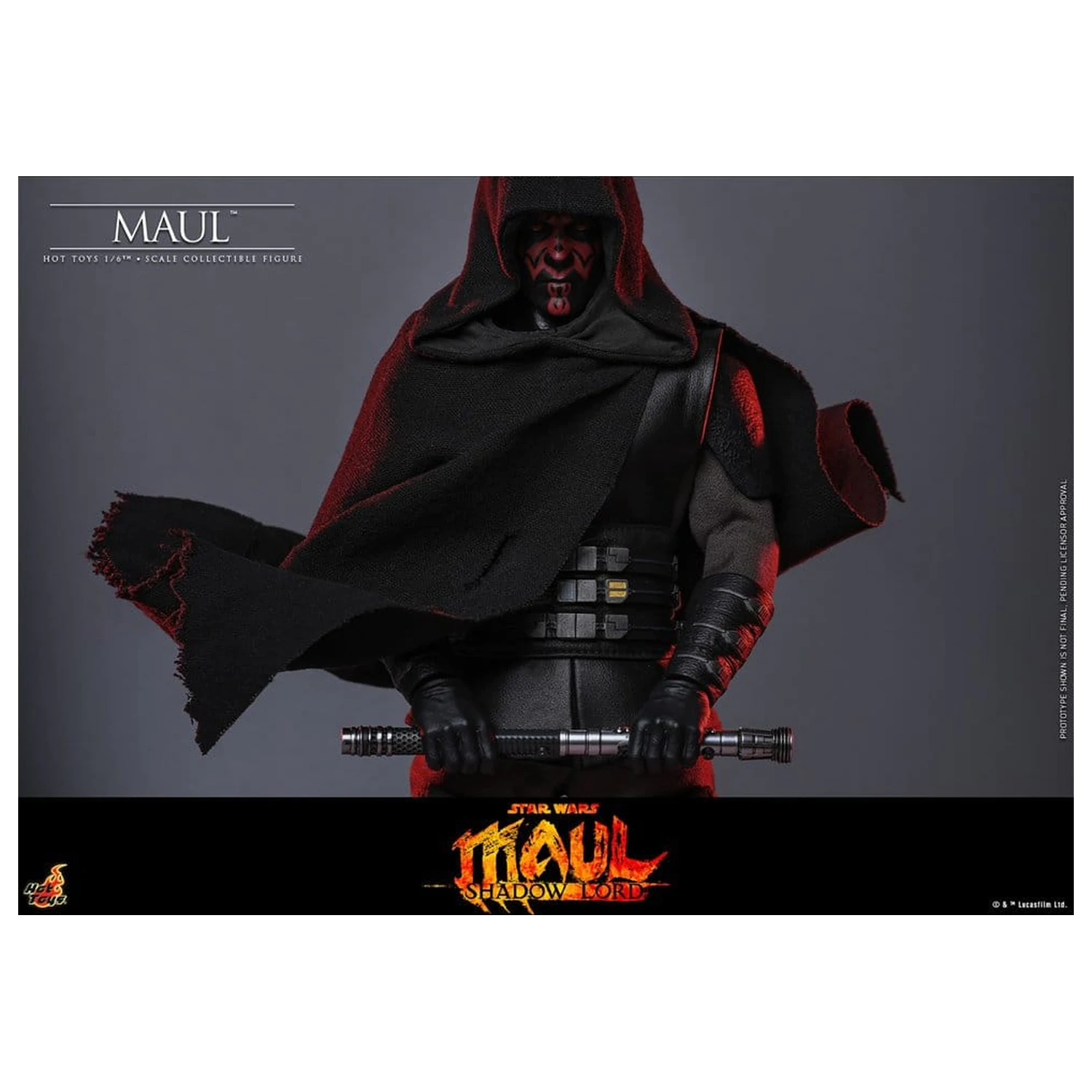 Star Wars: Maul - Shadow Lord Television Masterpiece 1/6 Maul akciófigura 29 cm termékfotó