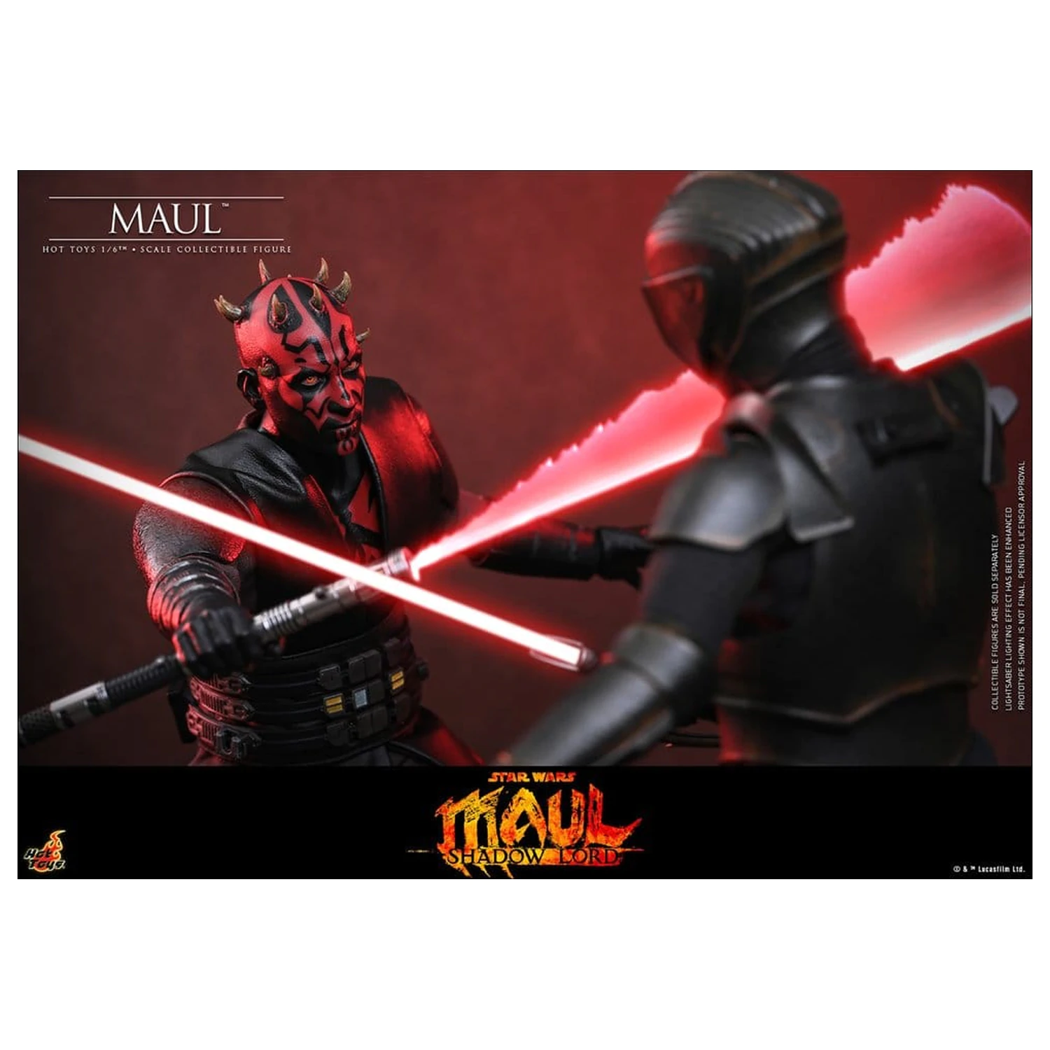 Star Wars: Maul - Shadow Lord Television Masterpiece 1/6 Maul akciófigura 29 cm termékfotó