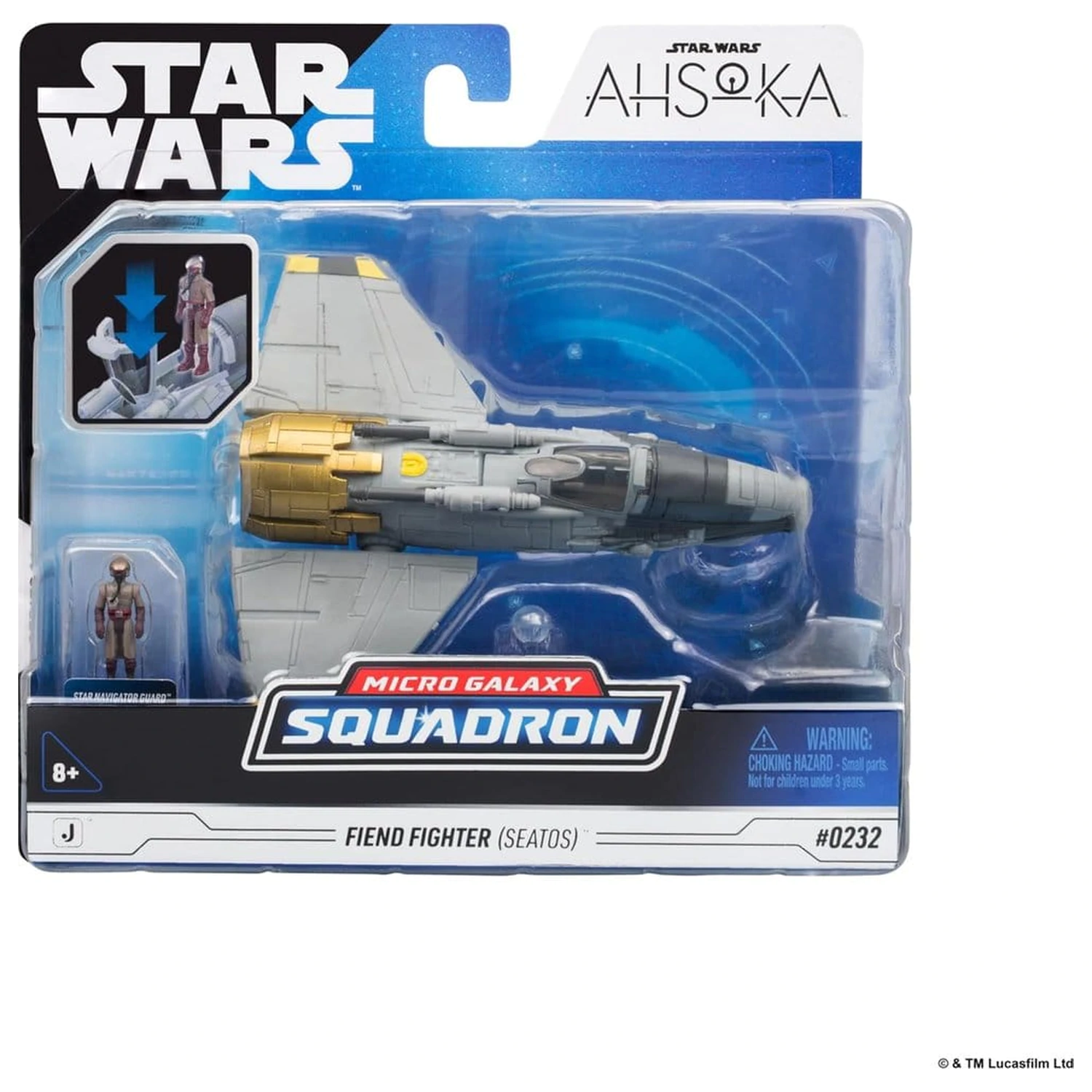 Star Wars Medium Fiend Fighter with Star Navigator jármű 13 cm termékfotó