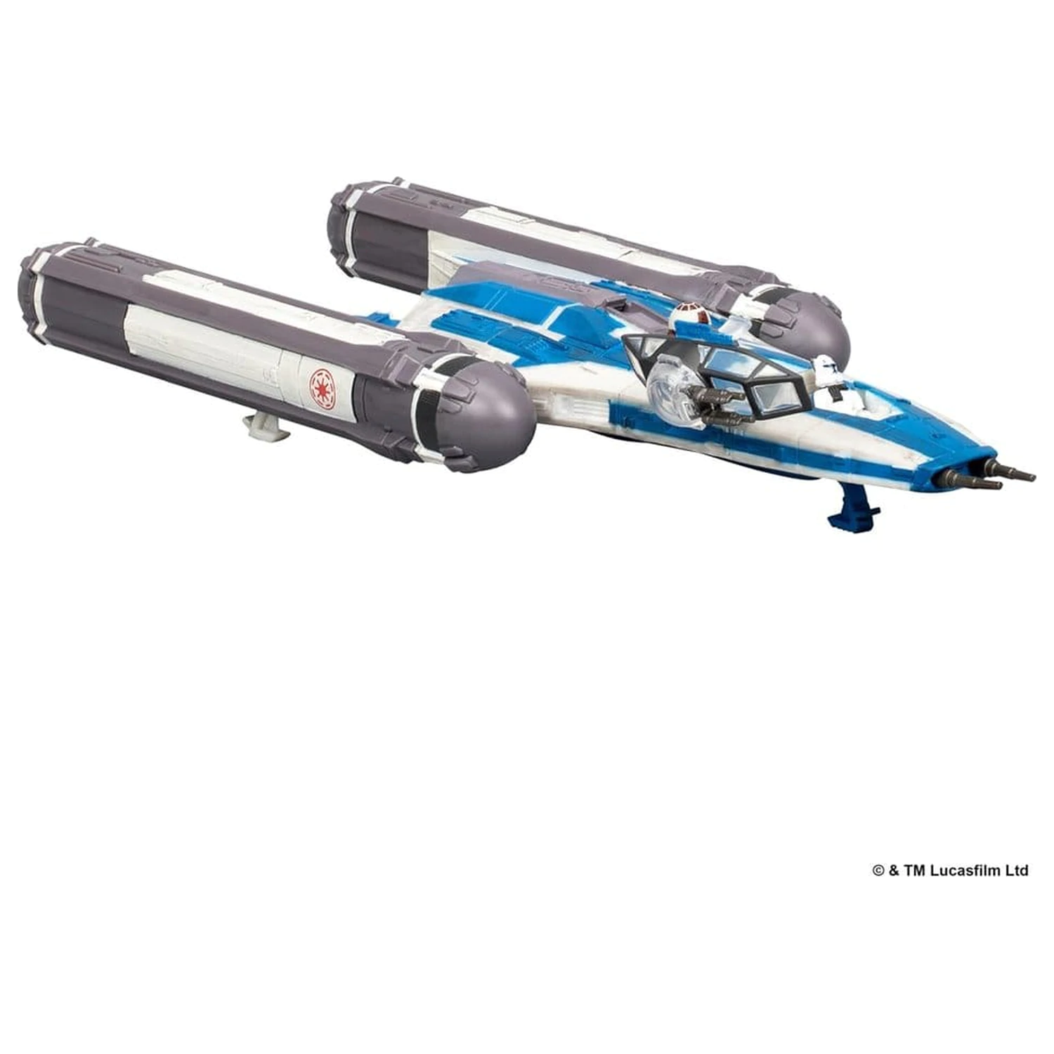 Star Wars Medium jármű BTL-B Y-wing Starfighter with Clone Captain Rex 13 cm termékfotó