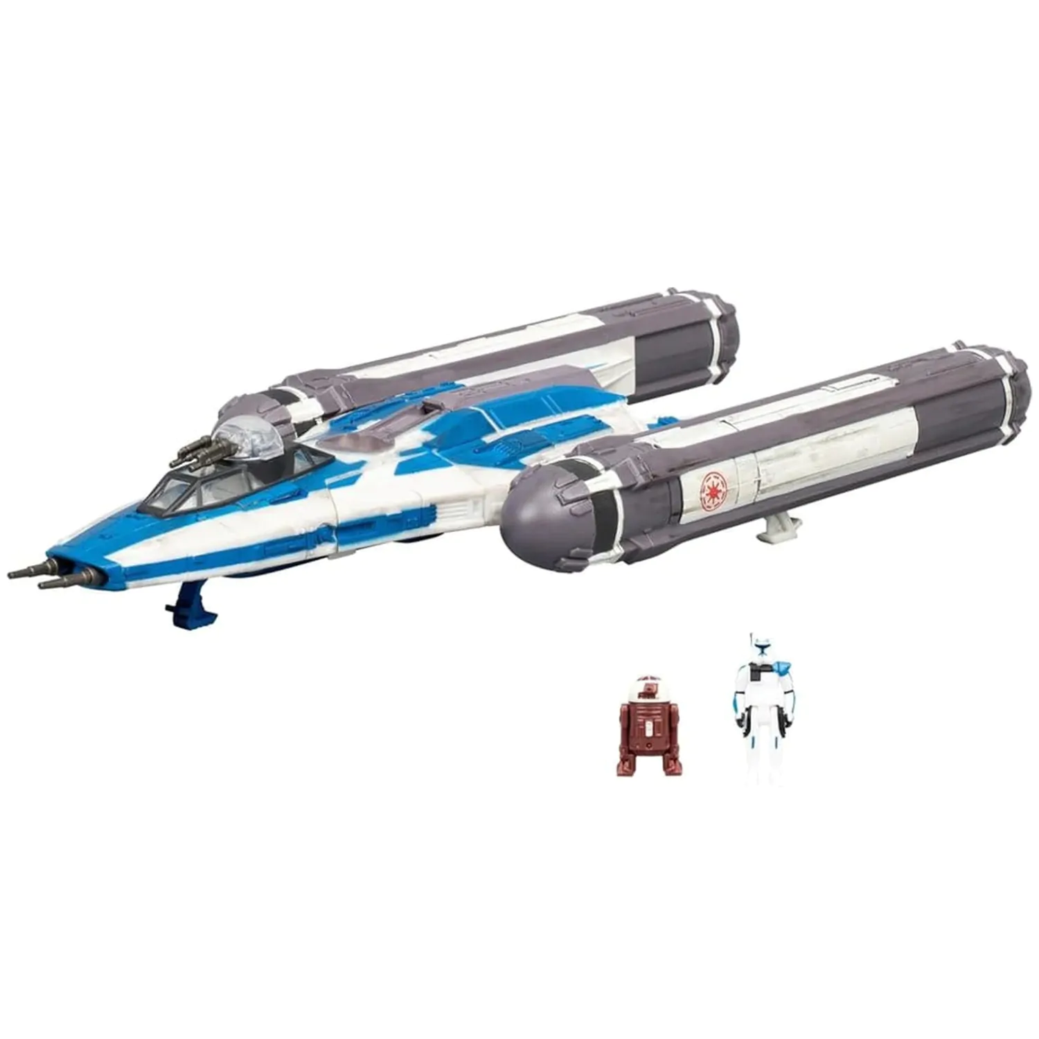 Star Wars Medium jármű BTL-B Y-wing Starfighter with Clone Captain Rex 13 cm termékfotó