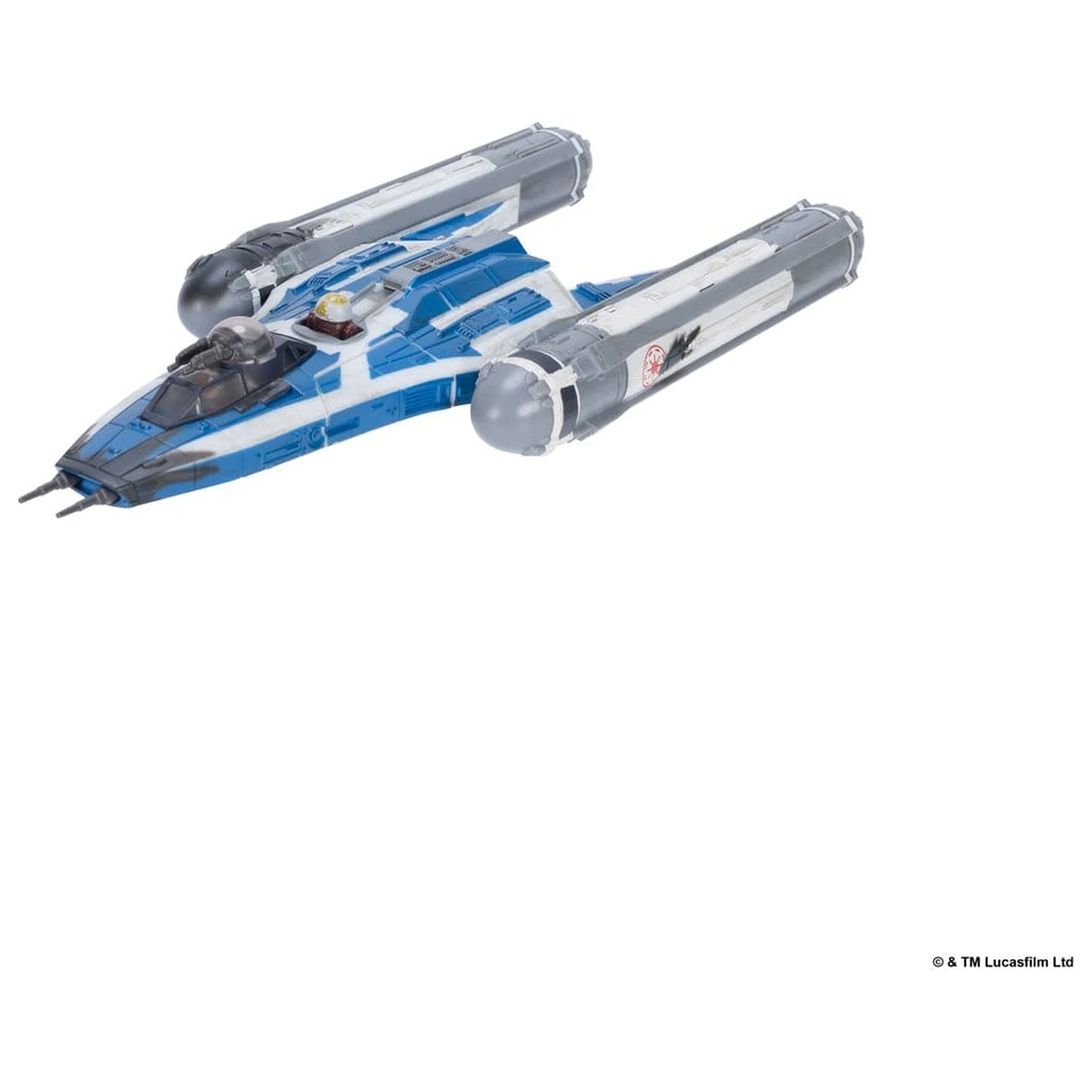 Star Wars Medium jármű & figura BTL-B Y-wing & Ahsoka & R7-A7 termékfotó