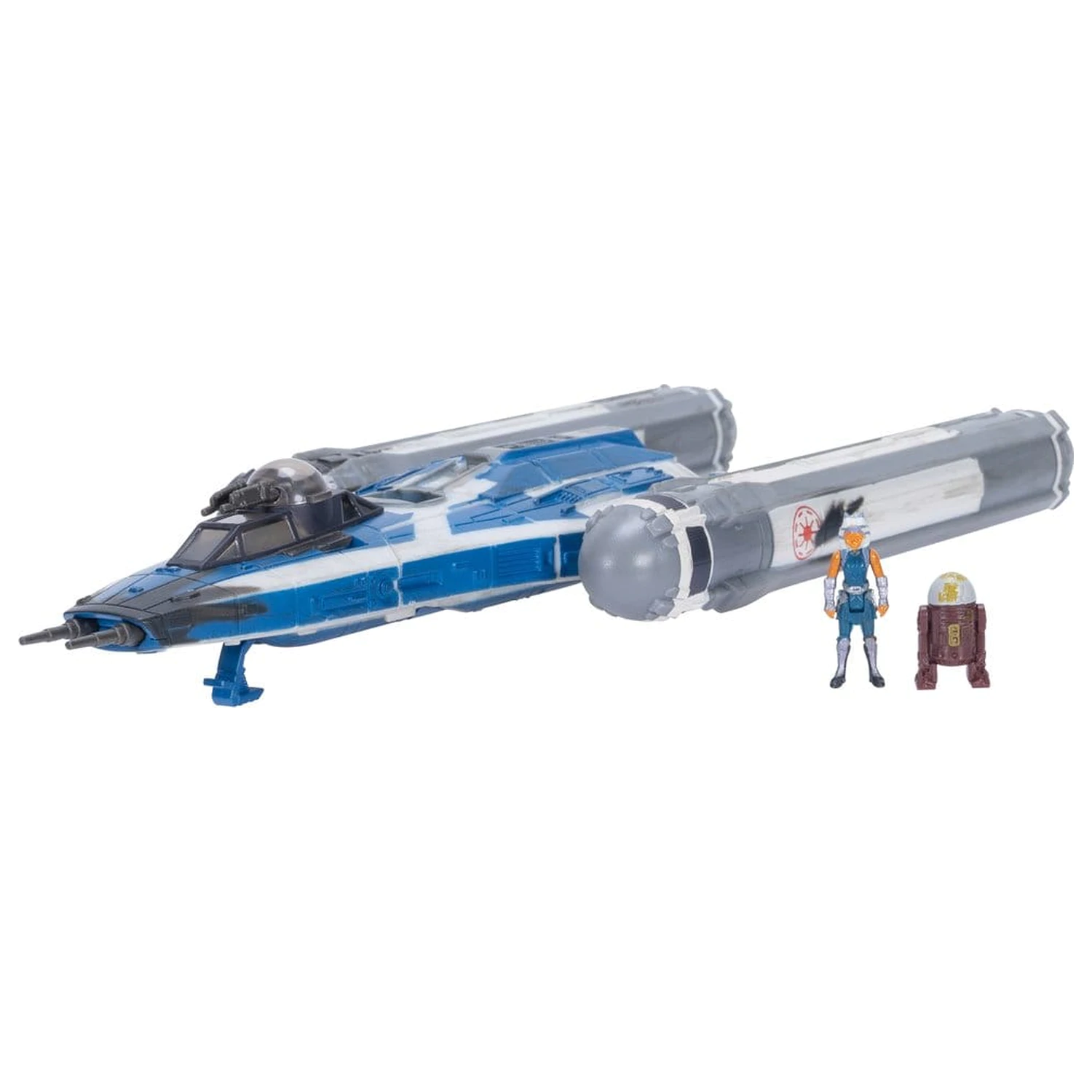 Star Wars Medium jármű & figura BTL-B Y-wing & Ahsoka & R7-A7 termékfotó
