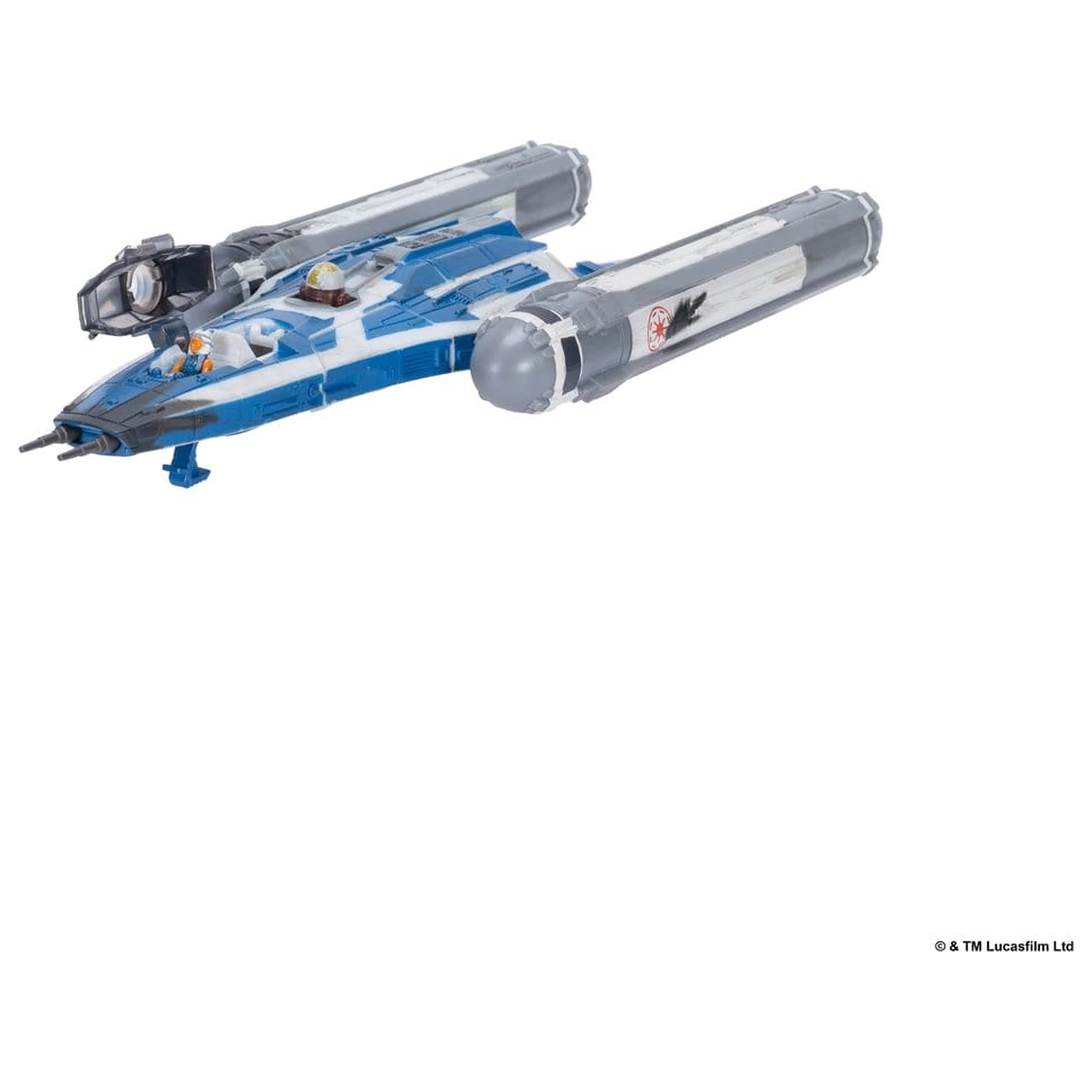 Star Wars Medium jármű & figura BTL-B Y-wing & Ahsoka & R7-A7 termékfotó