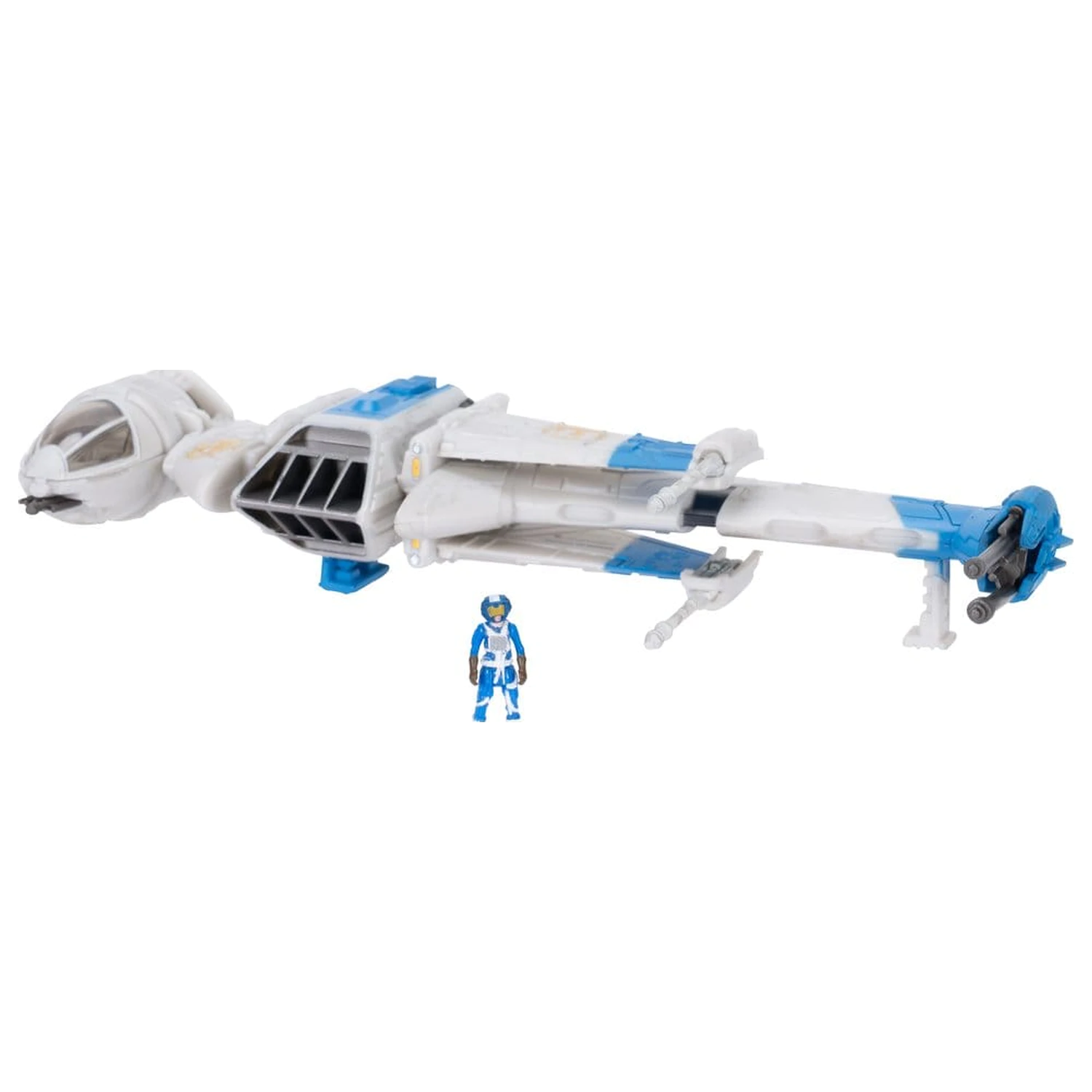 Star Wars Medium jármű & figura New Republic B-wing & B-Wing Pilot termékfotó