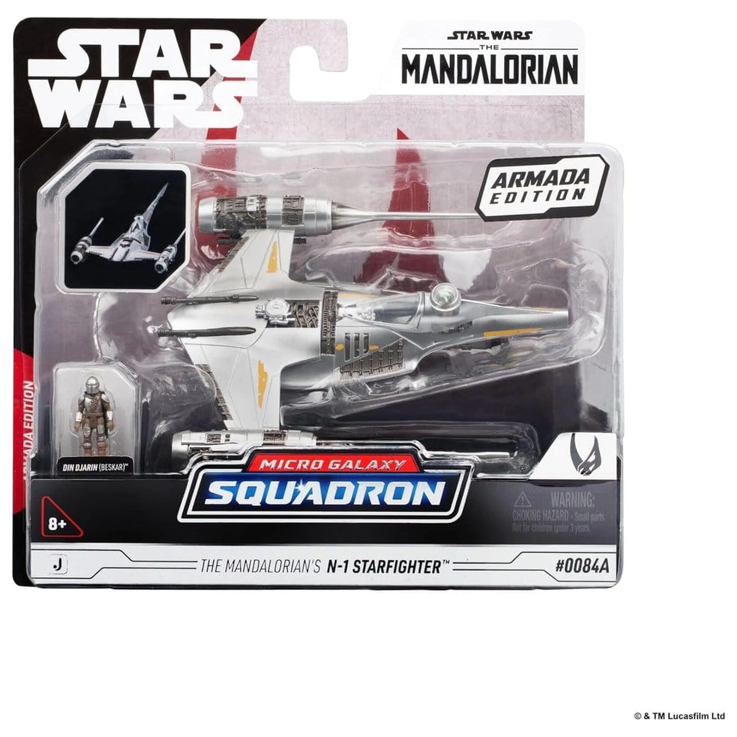 Star Wars Medium N1 with Mando jármű 13 cm termékfotó