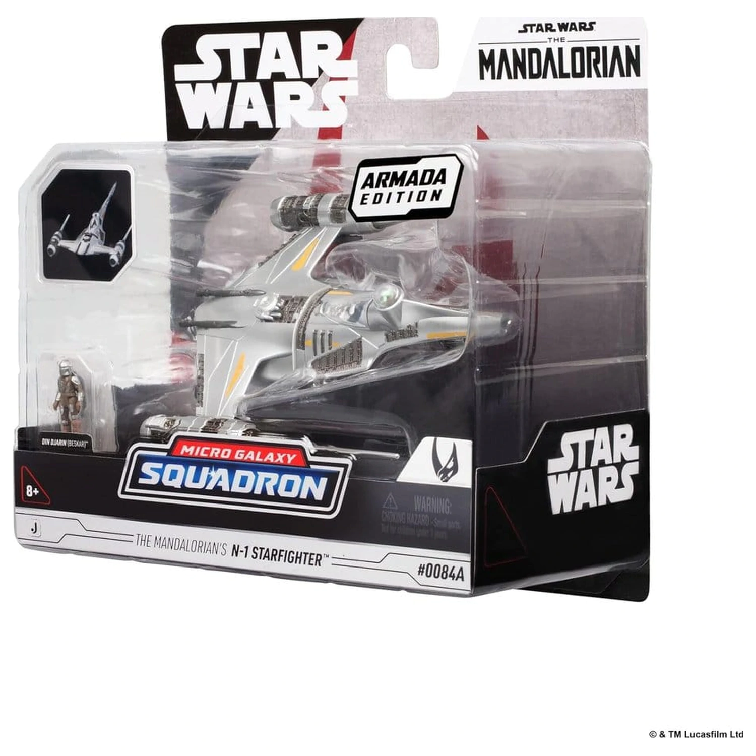 Star Wars Medium N1 with Mando jármű 13 cm termékfotó