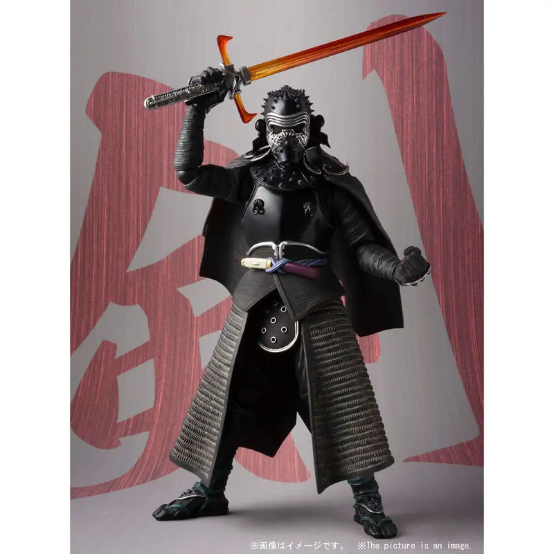 Star Wars Meisho Movie Realization Samurai Kylo Ren Mozgatható figura 18cm termékfotó