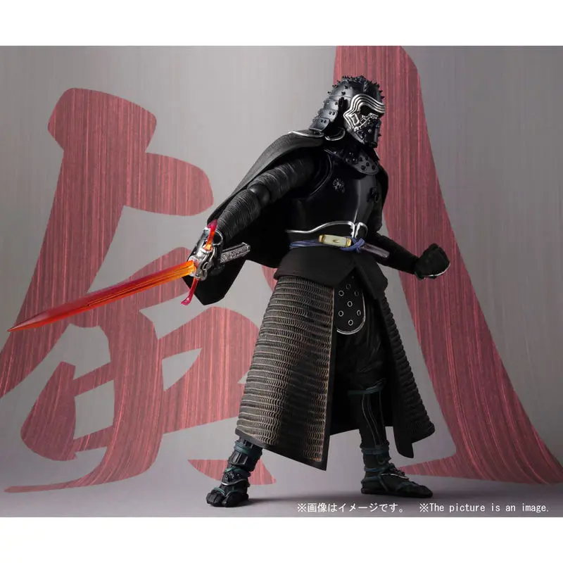 Star Wars Meisho Movie Realization Samurai Kylo Ren Mozgatható figura 18cm termékfotó