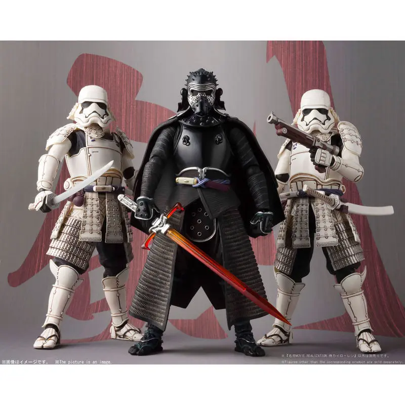 Star Wars Meisho Movie Realization Samurai Kylo Ren Mozgatható figura 18cm termékfotó
