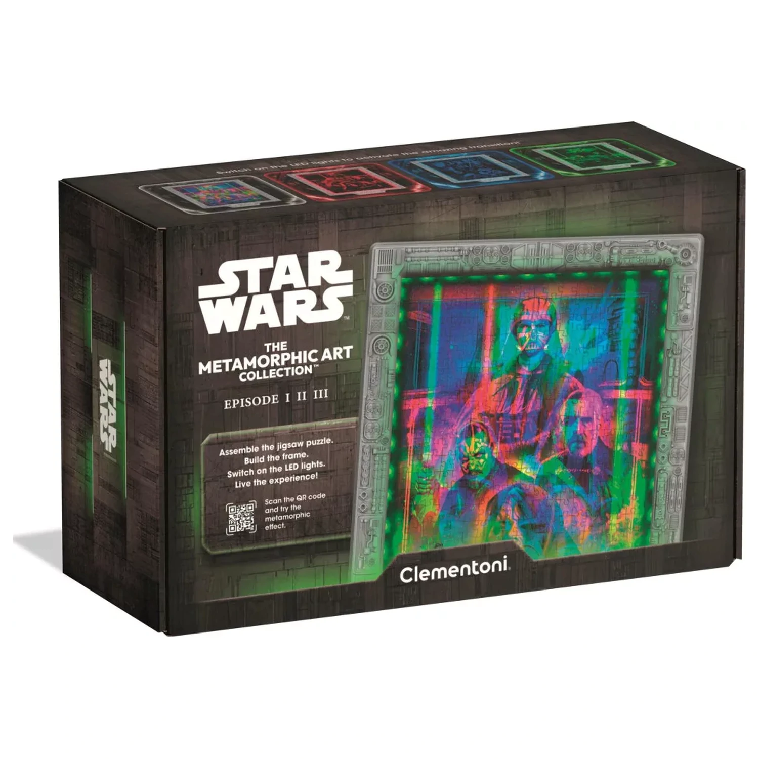 Star Wars Metamorphic 520 db-os puzzle LED-es keretben termékfotó