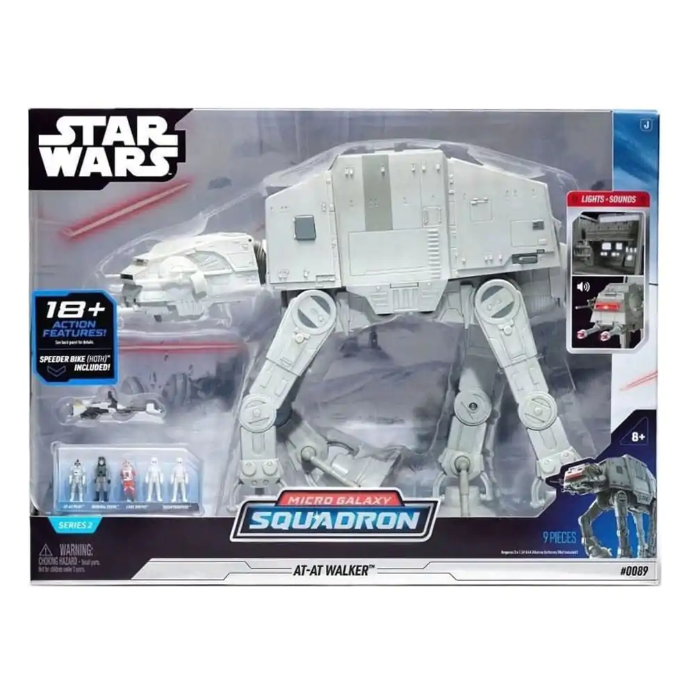 Star Wars Micro Galaxy Squadron Feature Vehicle with Figures Assault Class AT-AT 24 cm termékfotó