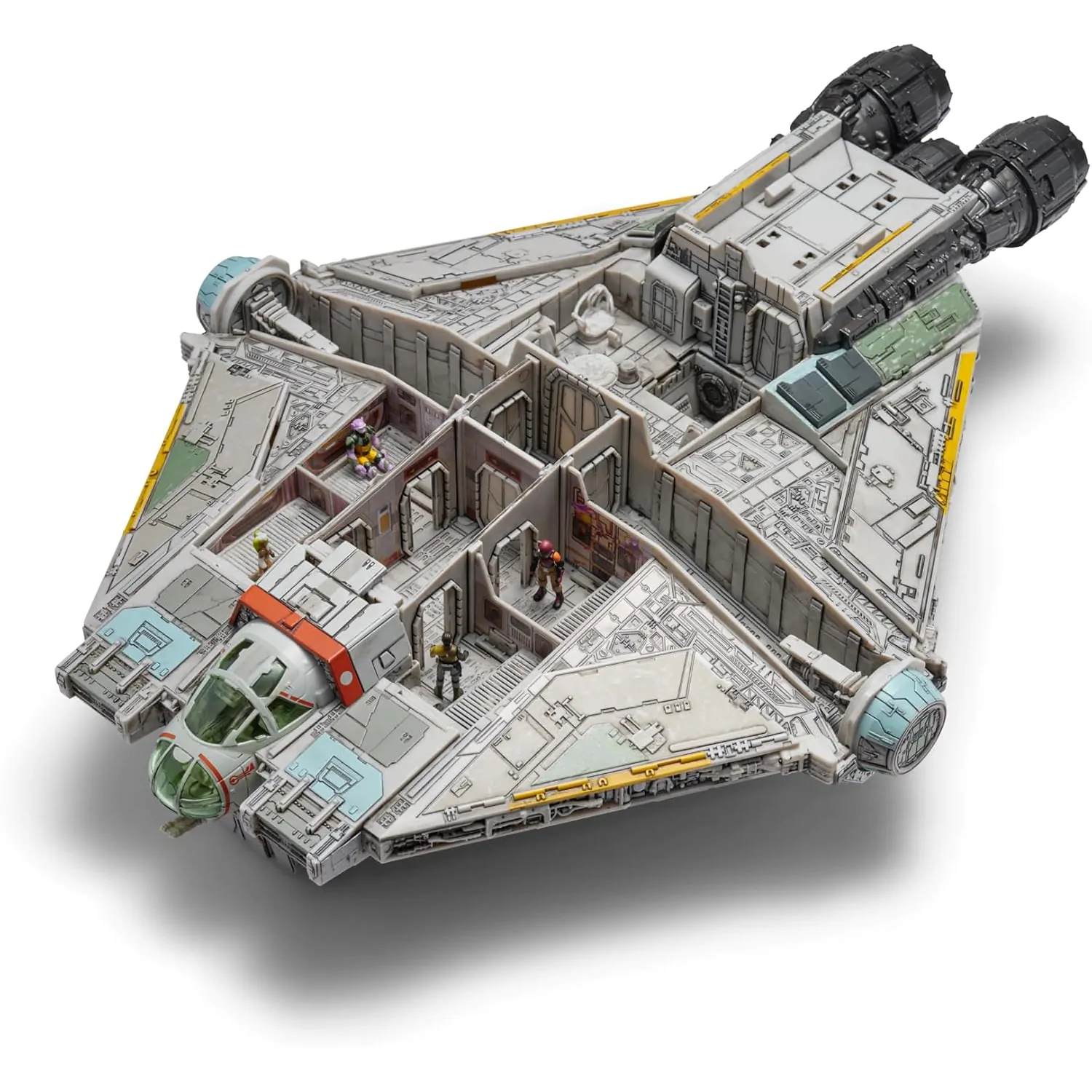 Star Wars Micro Galaxy Squadron Ghost jármű és figura csomag termékfotó