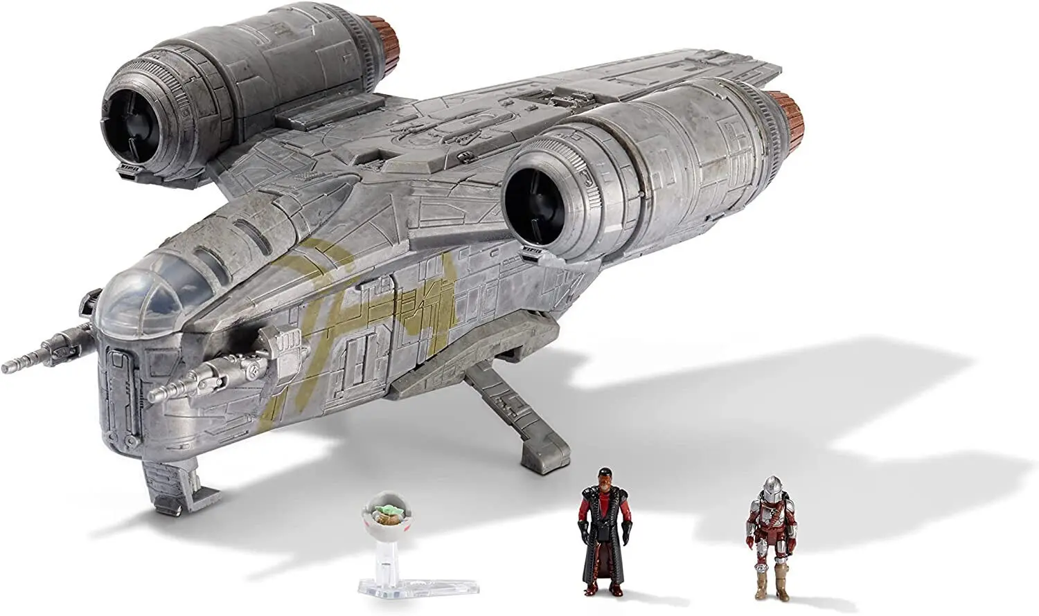 Star Wars Micro Galaxy Squadron Razor Crest jármű és figura csomag 20 cm termékfotó