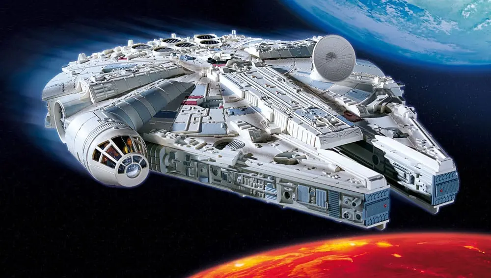 Star Wars Millennium Falcon modell készlet termékfotó