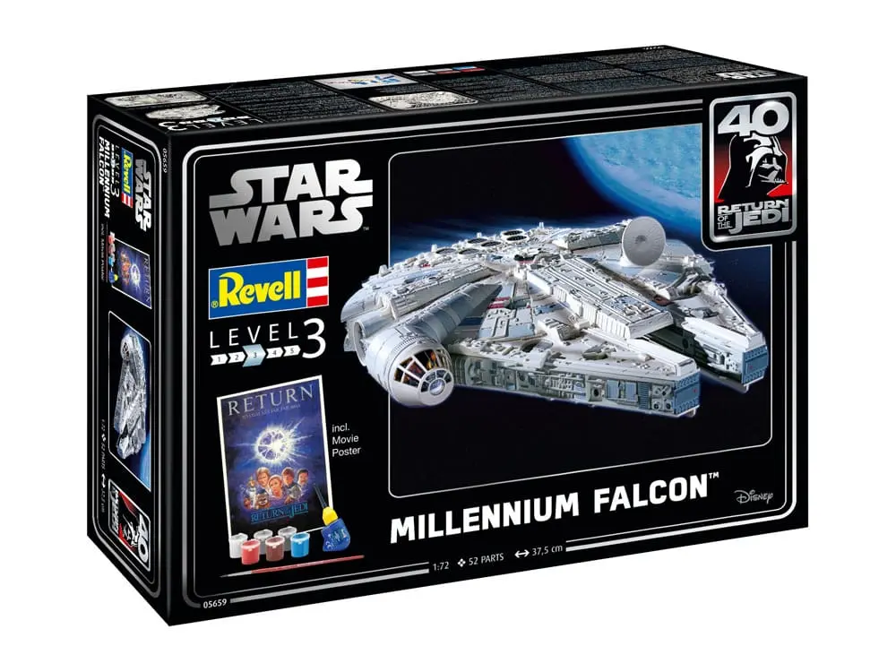 Star Wars Millennium Falcon modell készlet termékfotó