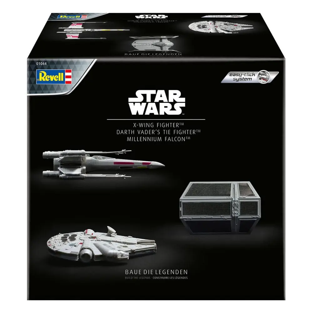 Star Wars Millennium Falcon, X-Wing Fighter, Darth Vader's Tie Fighter adventi kalendárium termékfotó