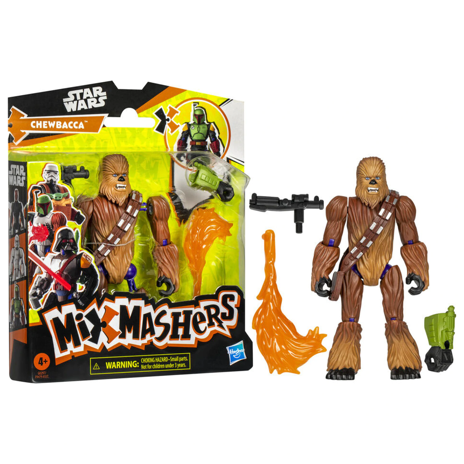 Star Wars Mix Mashers Chewbacca figura 12cm termékfotó