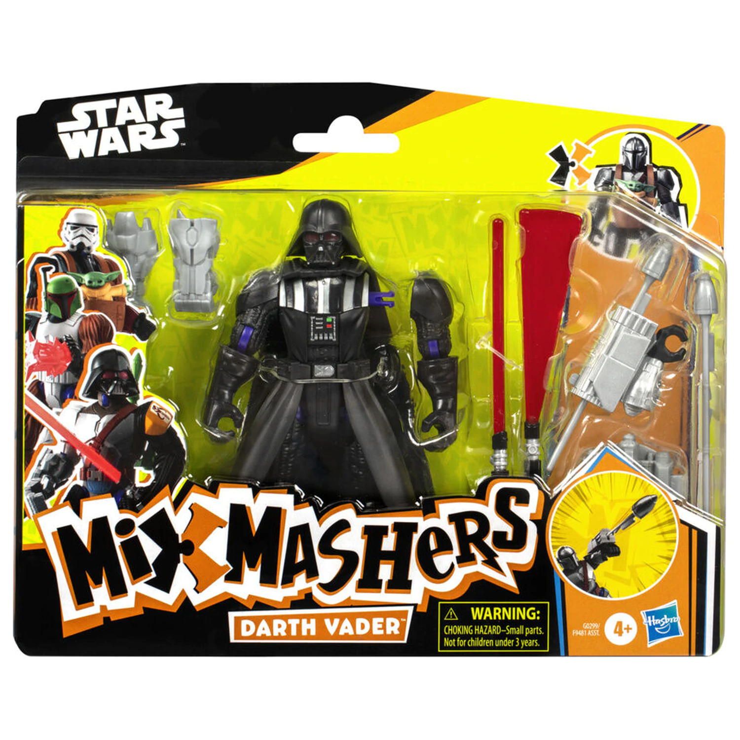 Star Wars Mix Mashers Darth Vader Deluxe figura 12cm termékfotó