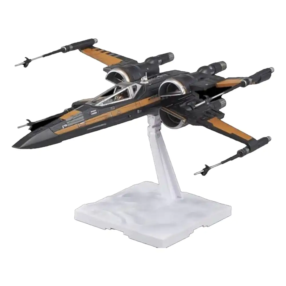 Star Wars modell készlet 1/72 Poe's X-Wing Fighter 17 cm termékfotó