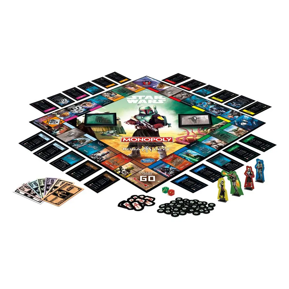 Star Wars Monopoly Boba Fett Edition Angol nyelvű társasjáték termékfotó