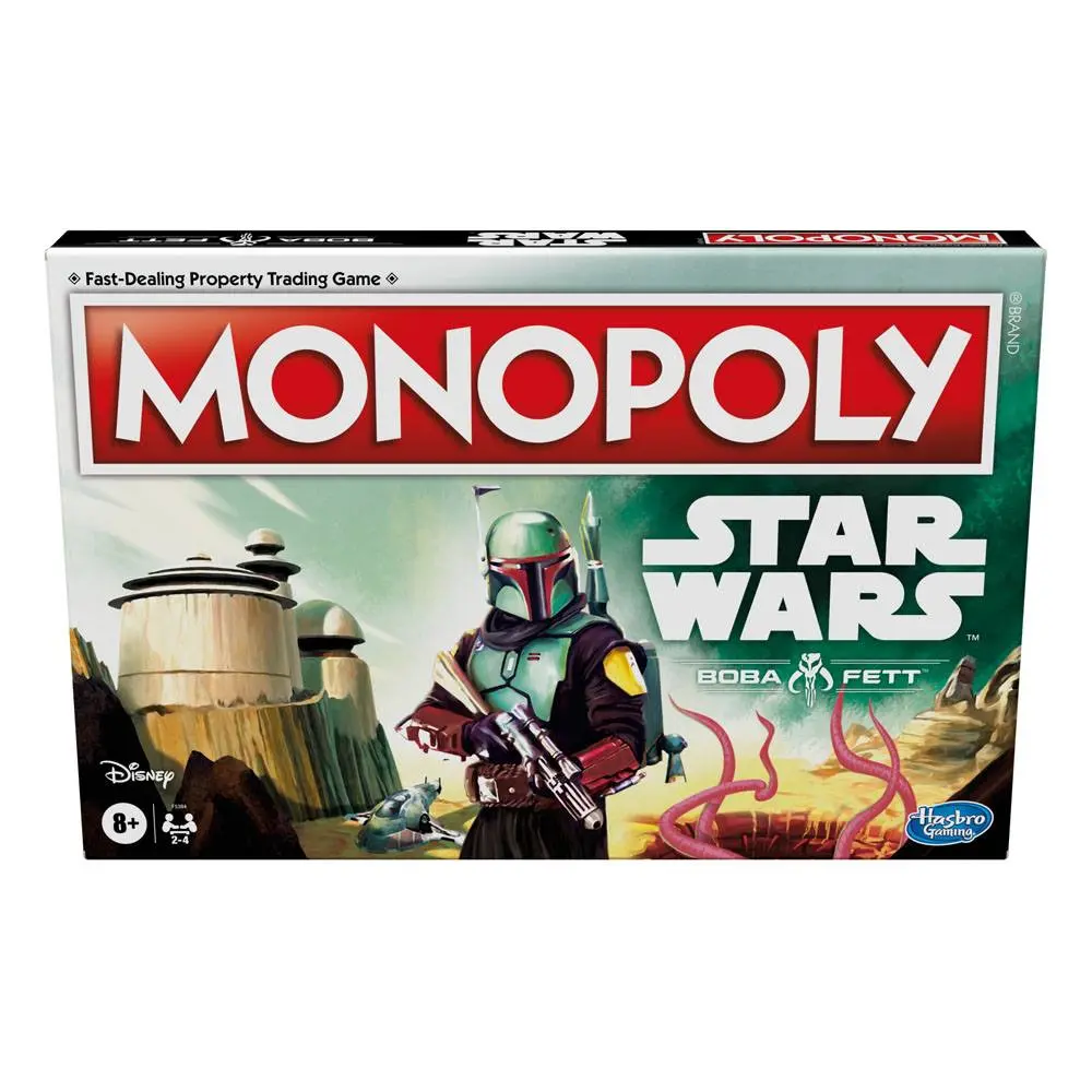 Star Wars Monopoly Boba Fett Edition Angol nyelvű társasjáték termékfotó