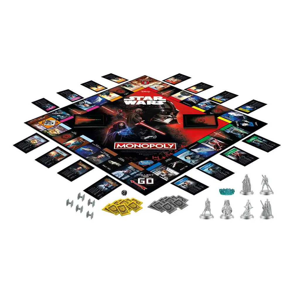 Star Wars Monopoly Dark Side Edition Angol nyelvű társasjáték termékfotó