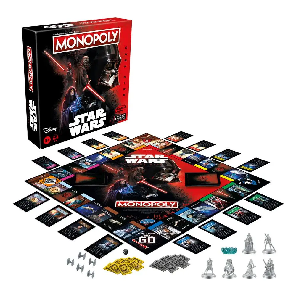 Star Wars Monopoly Dark Side Edition Angol nyelvű társasjáték termékfotó