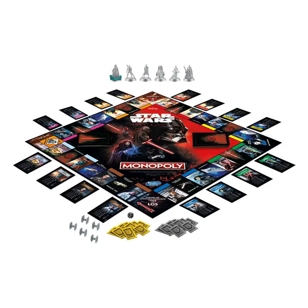 Star Wars  Monopoly Dark Side Edition Német nyelvű társasjáték termékfotó