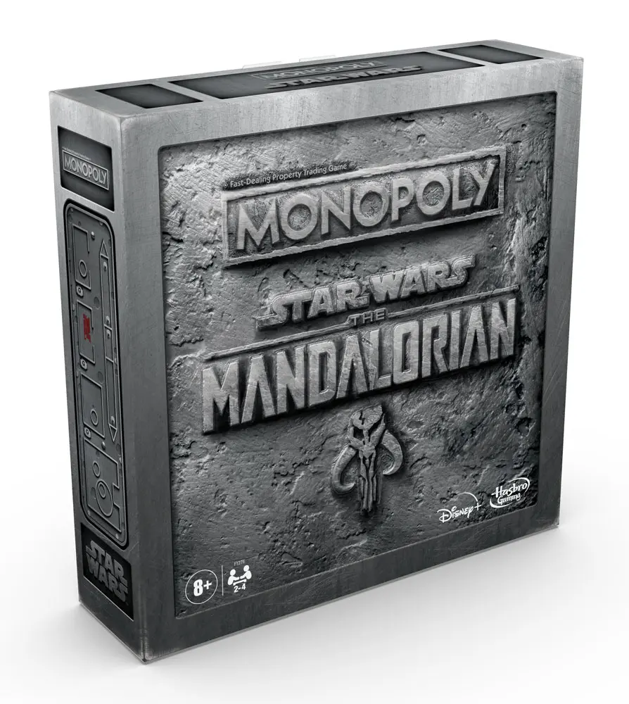 Star Wars Monopoly The Mandalorian Angol nyelvű társasjáték termékfotó