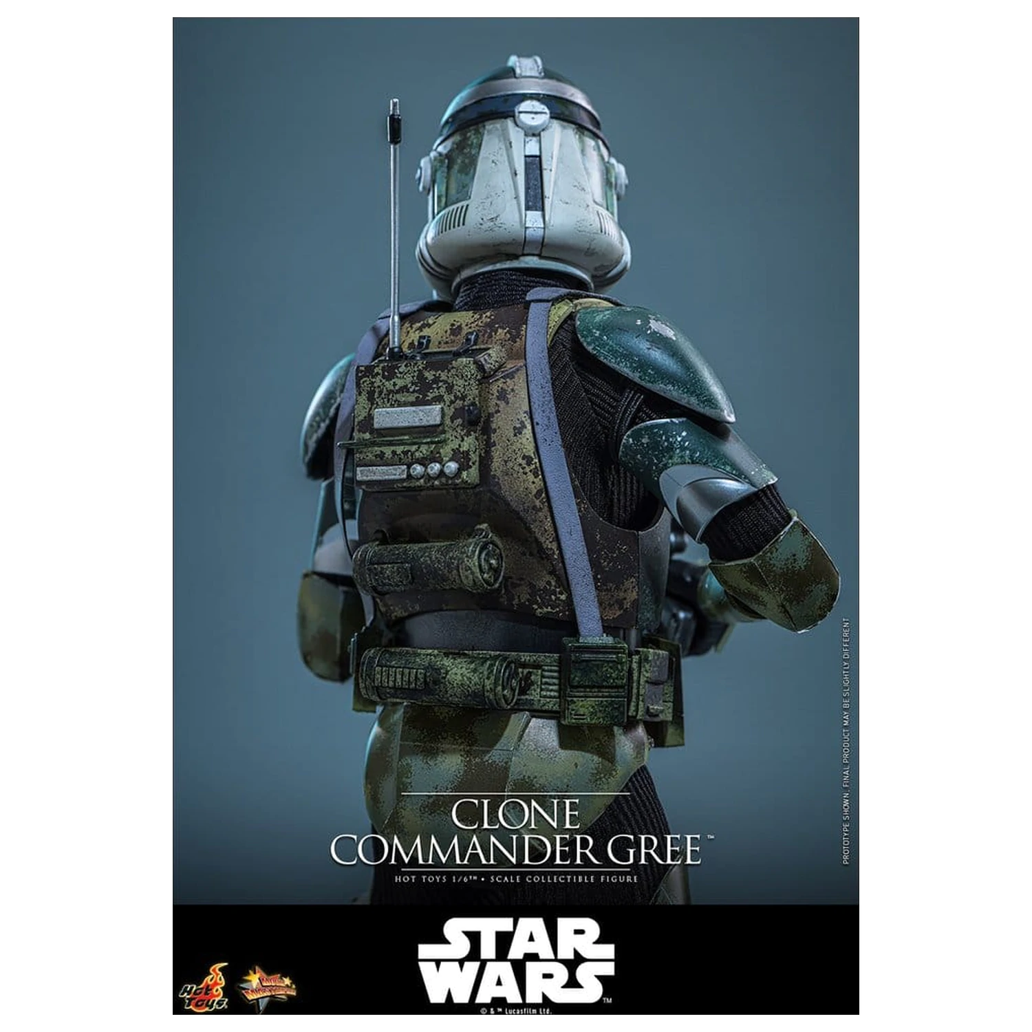 Star Wars Movie Masterpiece 1/6 Clone Commander Gree akciófigura 30 cm termékfotó