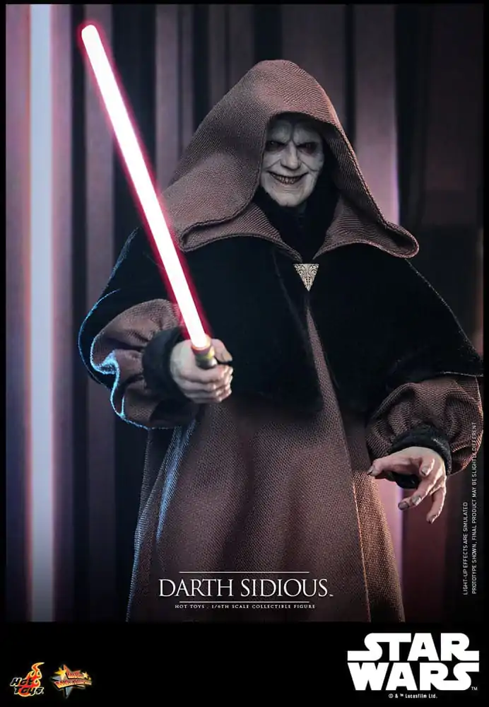 Star Wars Movie Masterpiece 1/6 Darth Sidious akciófigura 29 cm termékfotó