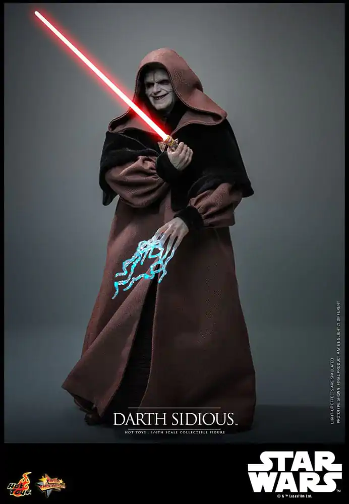 Star Wars Movie Masterpiece 1/6 Darth Sidious akciófigura 29 cm termékfotó