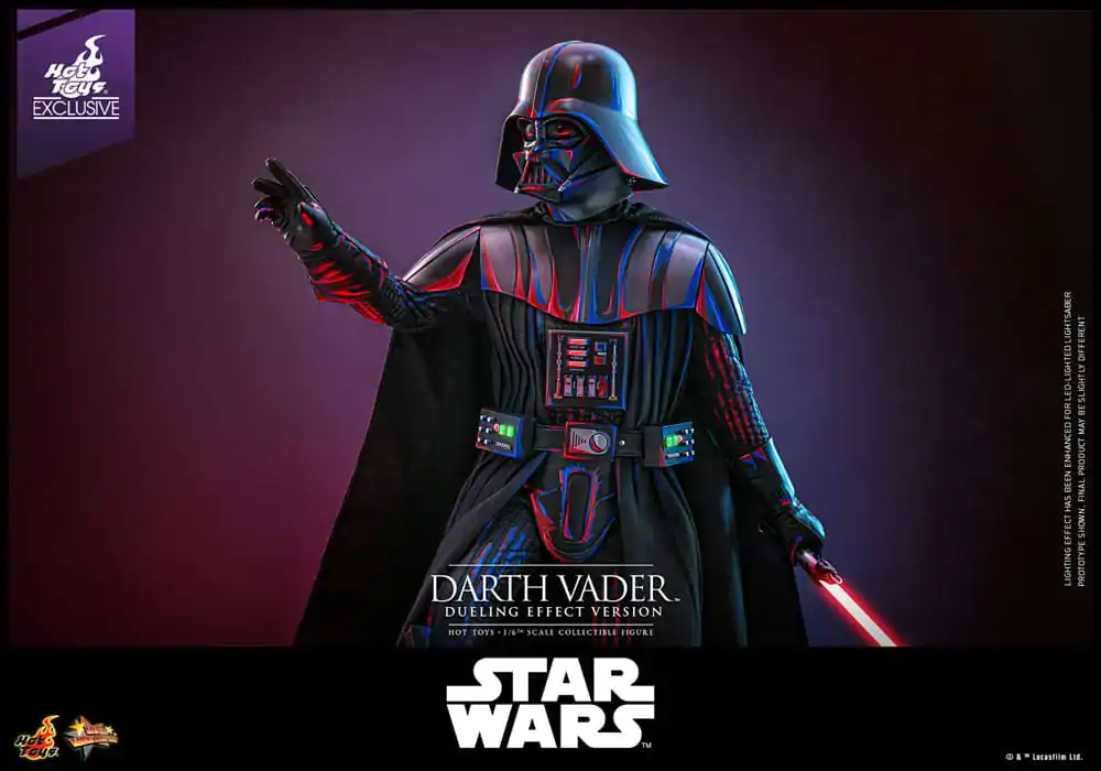 Star Wars Movie Masterpiece 1/6 Darth Vader (Dueling Effect Version) akciófigura 35 cm termékfotó