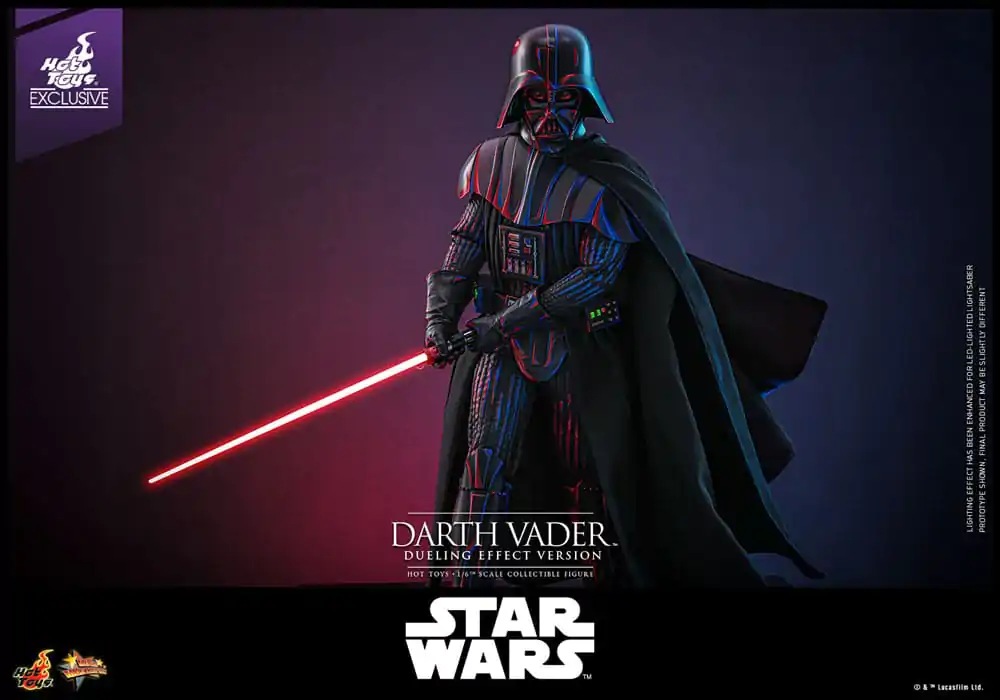 Star Wars Movie Masterpiece 1/6 Darth Vader (Dueling Effect Version) akciófigura 35 cm termékfotó
