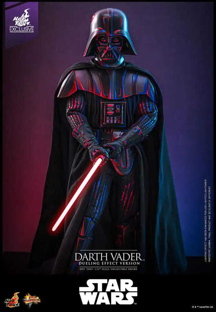 Star Wars Movie Masterpiece 1/6 Darth Vader (Dueling Effect Version) akciófigura 35 cm termékfotó