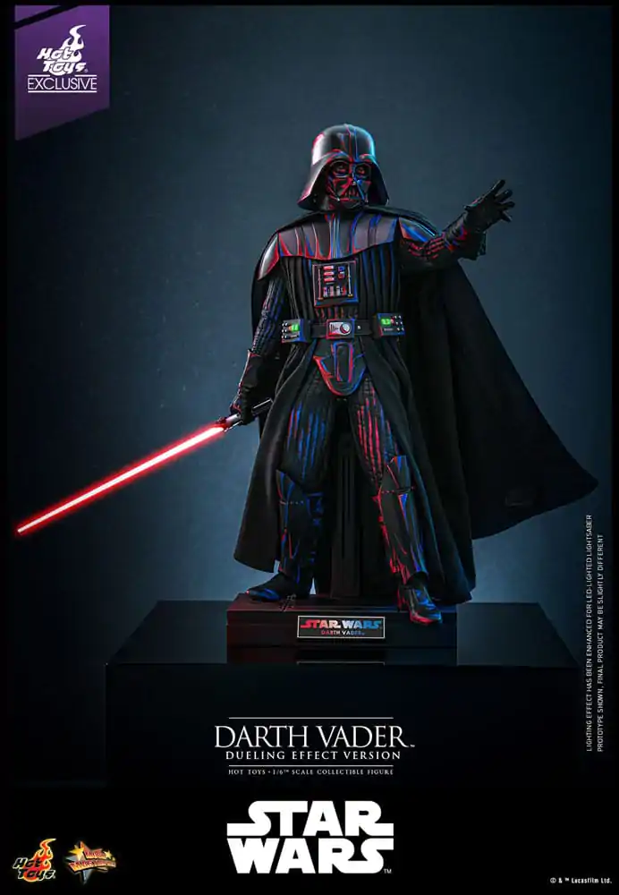 Star Wars Movie Masterpiece 1/6 Darth Vader (Dueling Effect Version) akciófigura 35 cm termékfotó