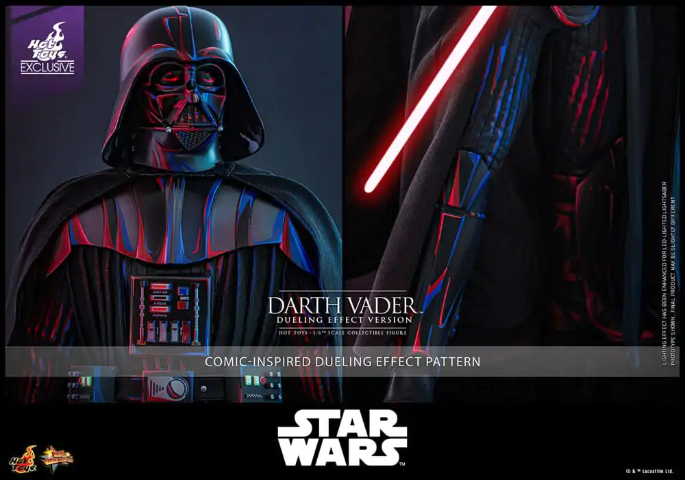 Star Wars Movie Masterpiece 1/6 Darth Vader (Dueling Effect Version) akciófigura 35 cm termékfotó