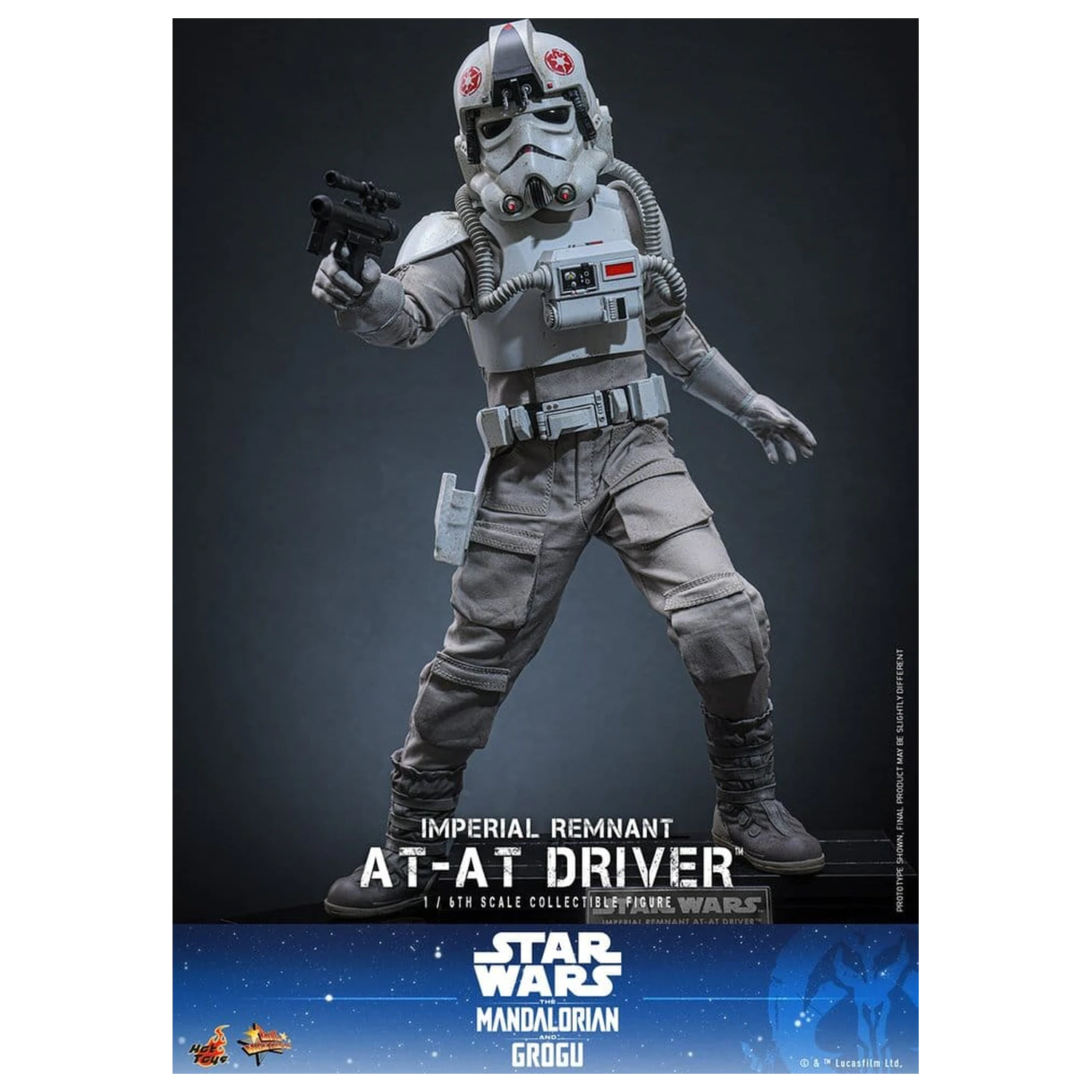 Star Wars Movie Masterpiece 1/6 Imperial Remnant AT-AT Driver akciófigura 30 cm termékfotó