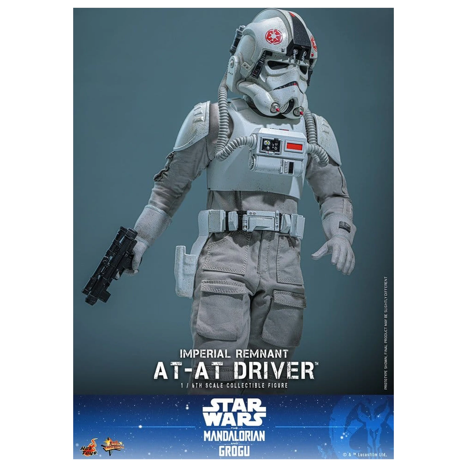 Star Wars Movie Masterpiece 1/6 Imperial Remnant AT-AT Driver akciófigura 30 cm termékfotó