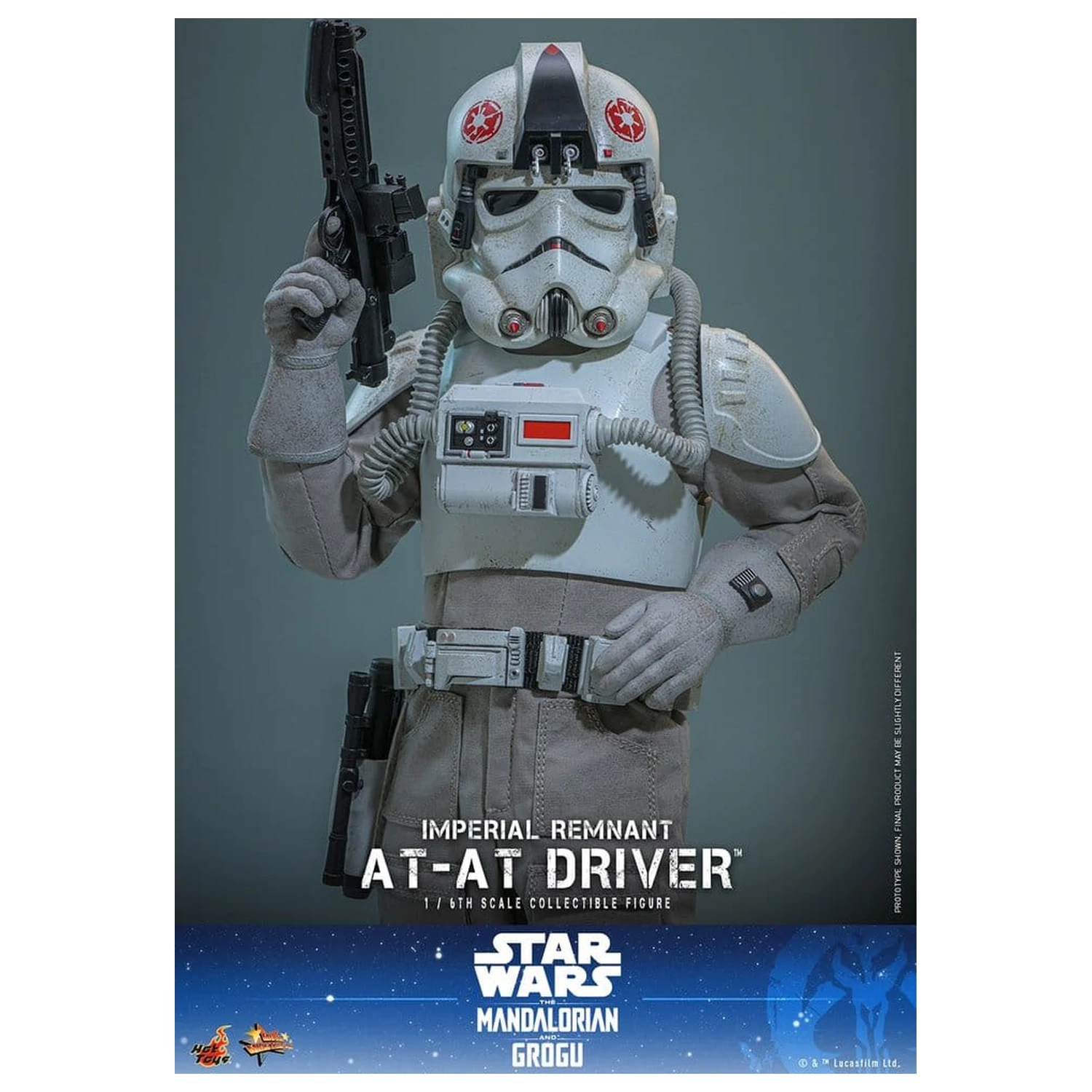 Star Wars Movie Masterpiece 1/6 Imperial Remnant AT-AT Driver akciófigura 30 cm termékfotó