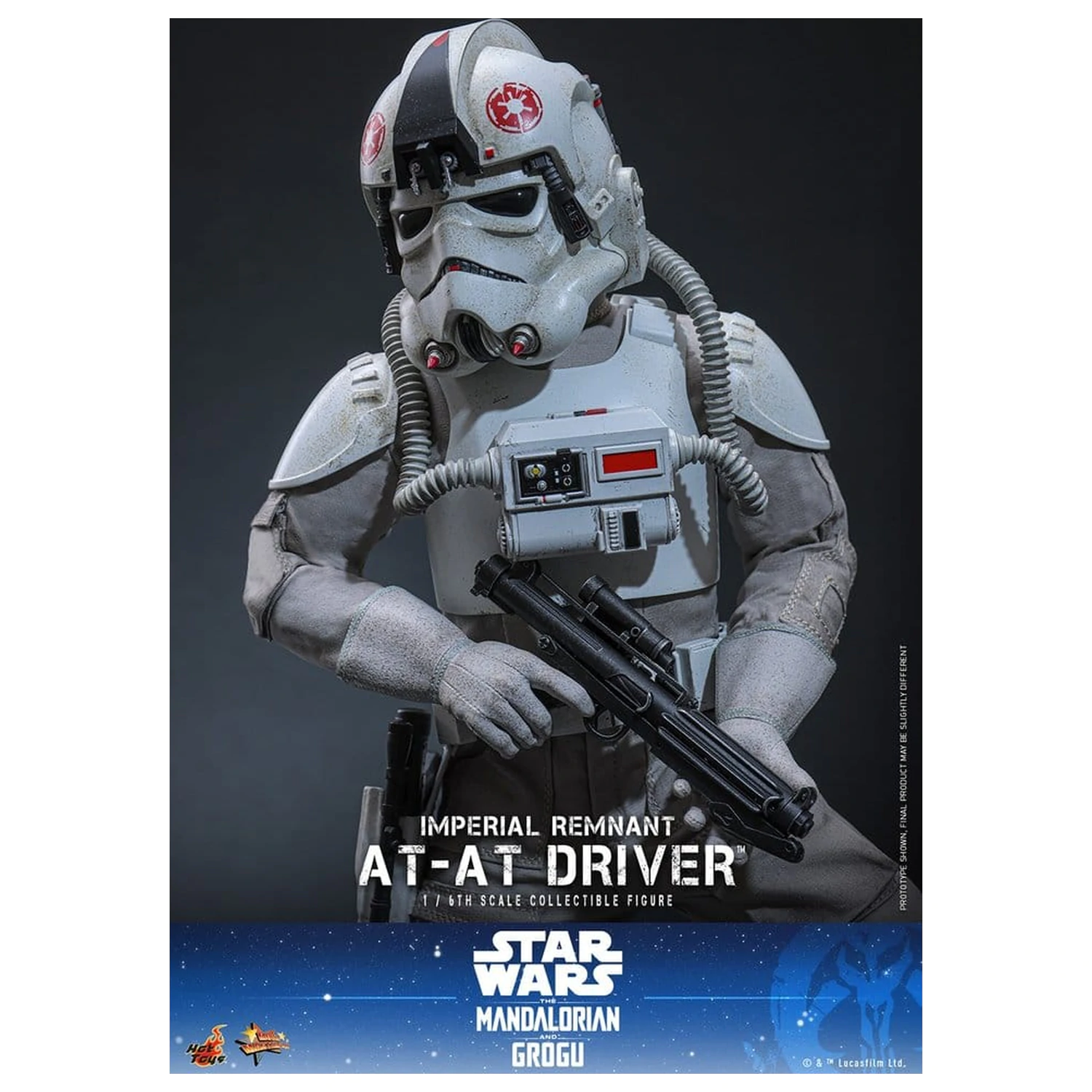 Star Wars Movie Masterpiece 1/6 Imperial Remnant AT-AT Driver akciófigura 30 cm termékfotó
