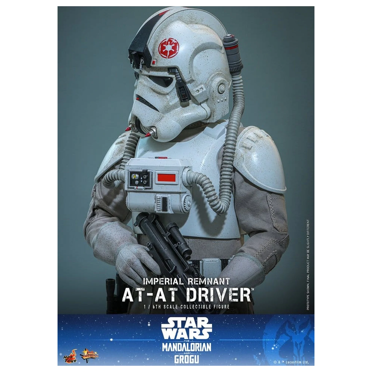 Star Wars Movie Masterpiece 1/6 Imperial Remnant AT-AT Driver akciófigura 30 cm termékfotó