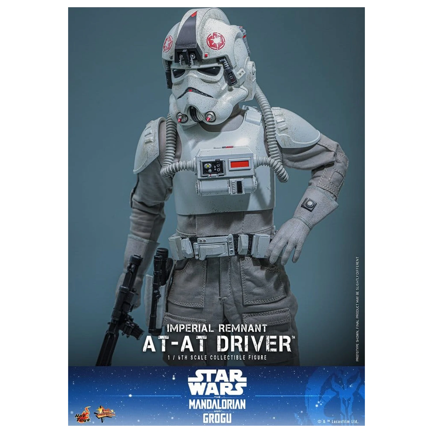 Star Wars Movie Masterpiece 1/6 Imperial Remnant AT-AT Driver akciófigura 30 cm termékfotó