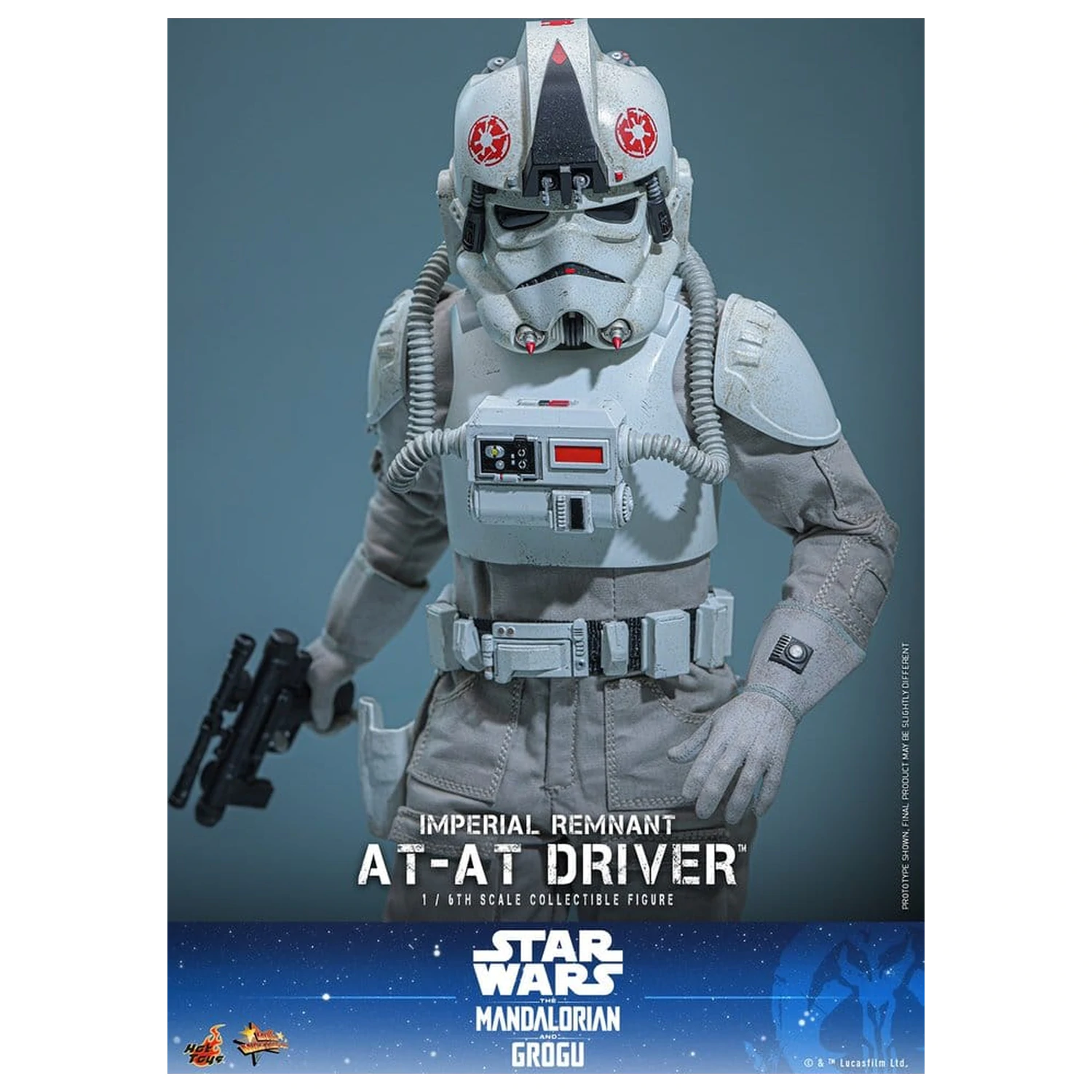 Star Wars Movie Masterpiece 1/6 Imperial Remnant AT-AT Driver akciófigura 30 cm termékfotó