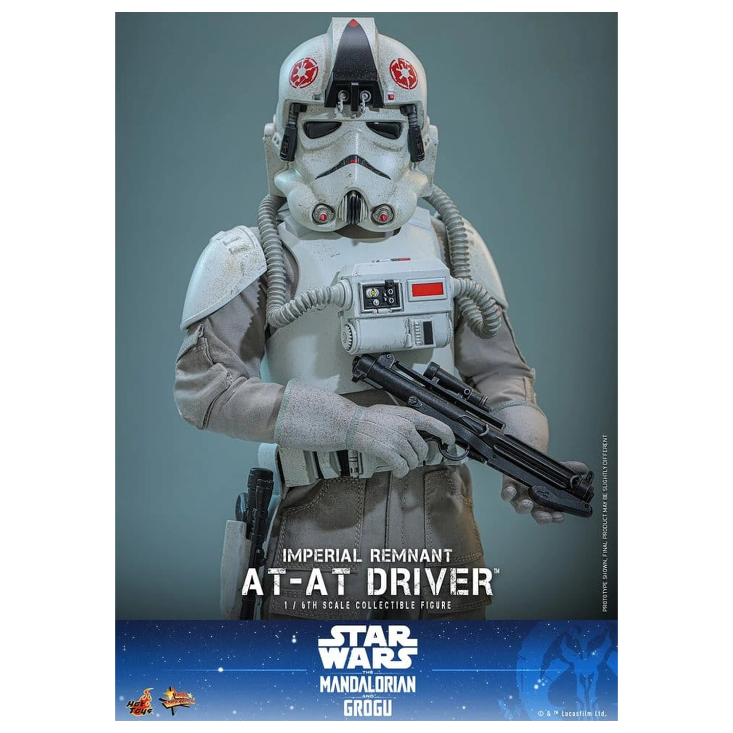 Star Wars Movie Masterpiece 1/6 Imperial Remnant AT-AT Driver akciófigura 30 cm termékfotó