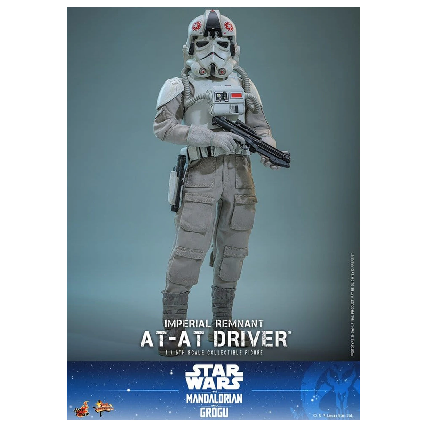Star Wars Movie Masterpiece 1/6 Imperial Remnant AT-AT Driver akciófigura 30 cm termékfotó