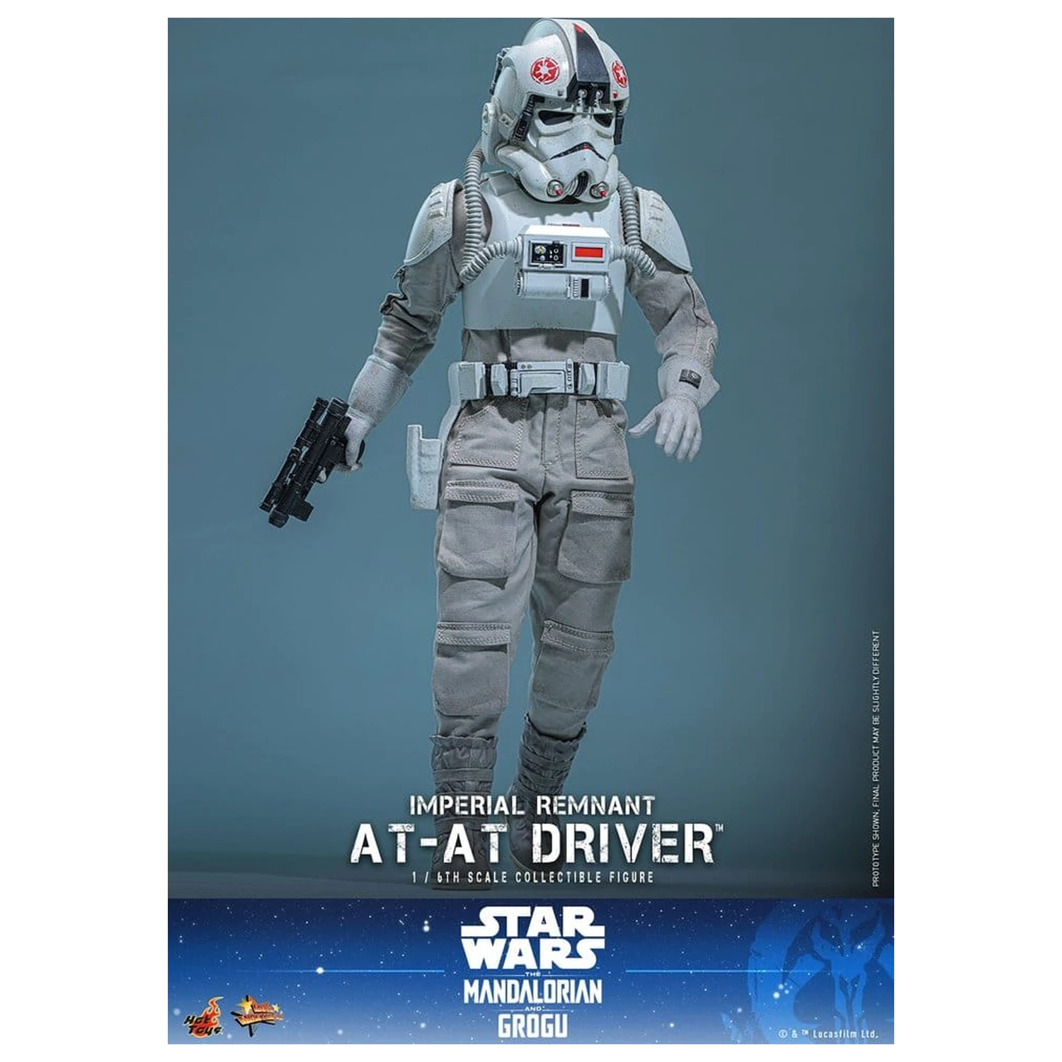 Star Wars Movie Masterpiece 1/6 Imperial Remnant AT-AT Driver akciófigura 30 cm termékfotó
