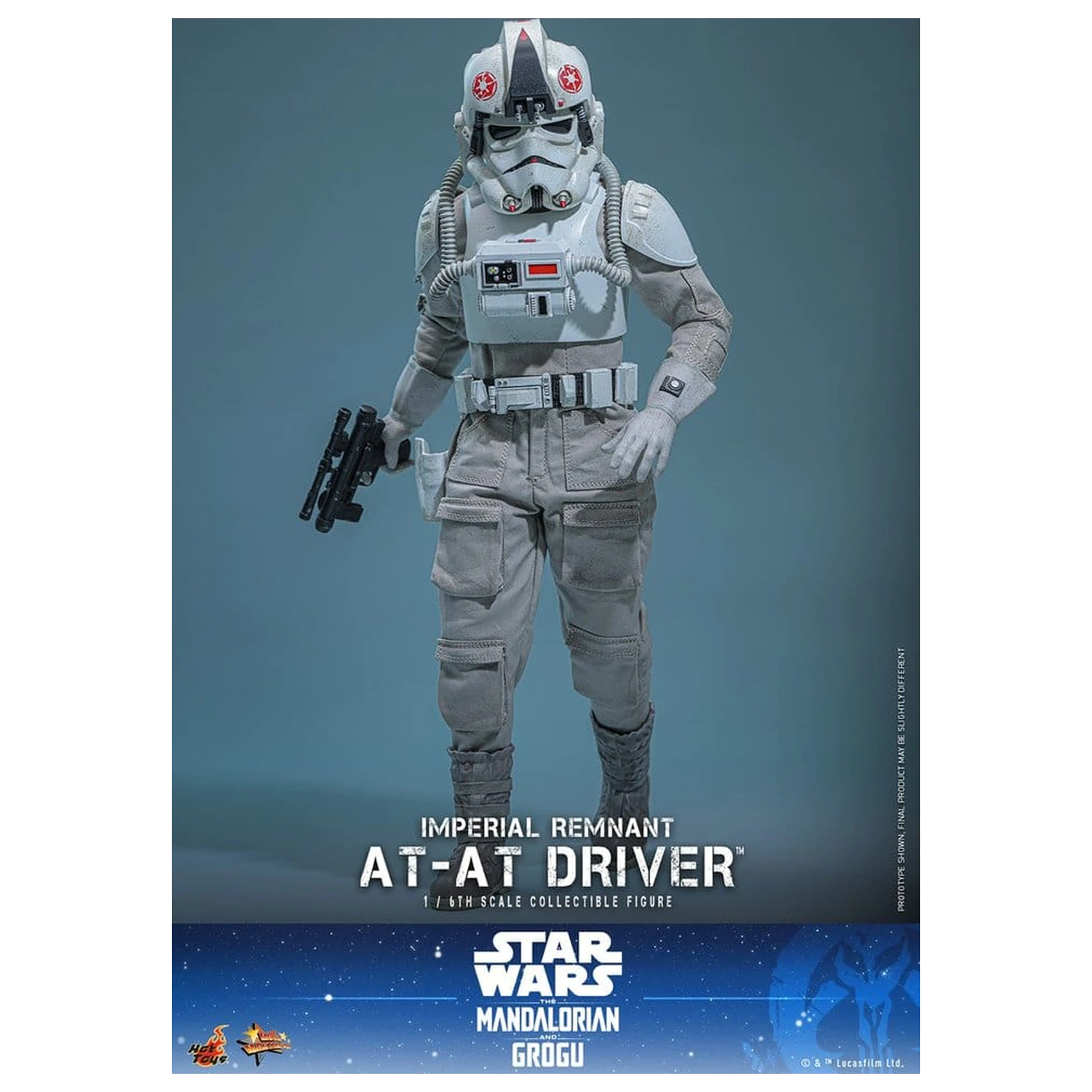 Star Wars Movie Masterpiece 1/6 Imperial Remnant AT-AT Driver akciófigura 30 cm termékfotó